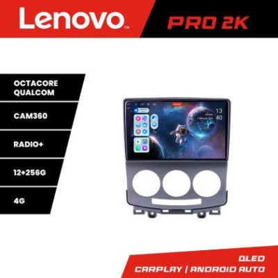 Navigatie Mazda 5 2005-2010 Lenovo Kit-MZ22 8 core QLED 2K 12+256 360 Android Waze USB Navigatie Internet Youtube Radio CarStore Technology foto