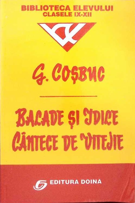 BALADE SI IDILE, CANTECE DE VITEJIE-GEORGE COSBUC-261758