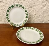 2 FARFURII DIN PORTELAN HUTSCHENREUTHER- SERIA MARIA THERESIA D19,5CM