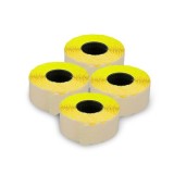 Etichete Fluorescente Marcator 26x16 mm, Autoadezive, Permanente, Rola 1000 buc, Diverse Culori: Rosu, Galben, Verde, Portocaliu, Fucsia