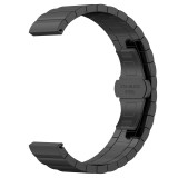 Techsuit - Watchband 20mm (W012) - Samsung Galaxy Watch 4/5/Active 2, Huawei Watch GT 3 (42mm)/GT 3 Pro (43mm) - Black