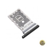 Suport SIM Samsung Galaxy S22+ 5G S906 / S22 5G S901 Gri (Graphite), Aftermarket