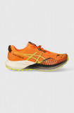 Asics pantofi de alergat Fuji Lite 4 culoarea portocaliu