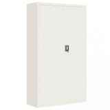 Cumpara ieftin Fiset, alb, 105x40x180 cm, otel