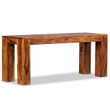 vidaXL Bancă din lemn masiv de acacia 110x35x45 cm 244352