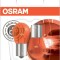 Set 2 bec PY21W Osram Original Blister pentru semnalizare