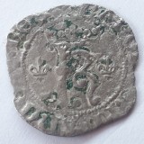 Franța Dozain/ Karolus ND (1483-98) Rouen argint Carol Vlll, Europa