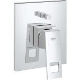 Ornament baterie cada/dus incastrata Grohe Eurocube, crom, 24062000