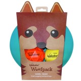 Jucarii pentru caini - Waboba Woofpack 3 in 1, frisbee si 2 mingi