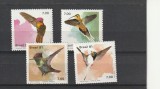 Fauna,pasari,Brazilia 1981 ., Nestampilat