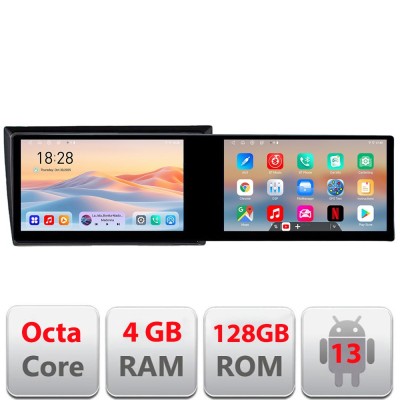 Navigatie VW Beetle 2012-2018 Kit-beetle Edotec 2 ecrane 8 core 4+128 21.6 inch Incell android Wifi 5Ghz gps internet CarStore Technology foto