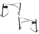 Macara geam Volkswagen Polo 6N1 1994-1999 Hatchback pentru modele cu 3 usi Fata partea Stanga, manuala