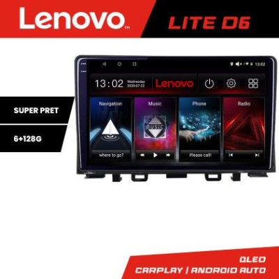 Navigatie Kia Rio 2019- Android radio gps internet 8 core 6+128 Lenovo CarStore Technology foto