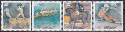 Germania 1992 - Jocurile Olimpice de la Barcelona si Albertville, MNH foto