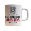 Cana alba personalizata cu un mesaj haios, INOVATIX&reg;. 330ml, Oem