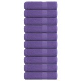 Gossi prosoape de dus, frogn, 10 buc., violet, 70x140 cm, 360 g/m2