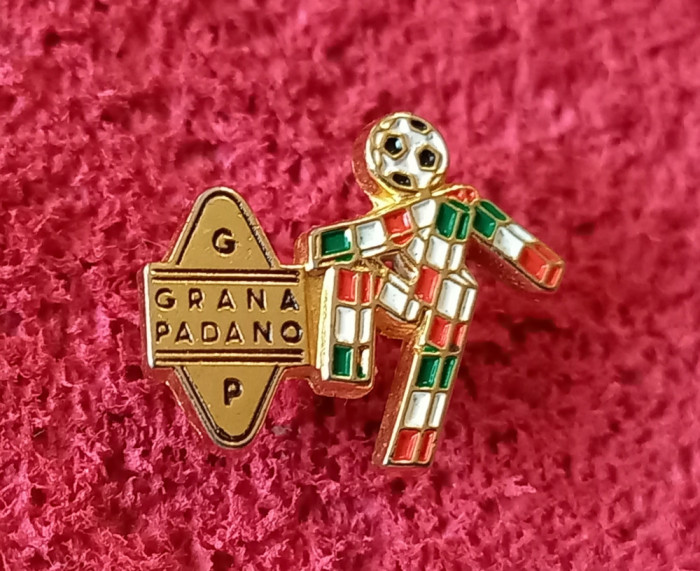Insigna fotbal - &quot;CIAO&quot; Mascota Campionatului Mondial de Fotbal ITALIA 1990