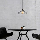 Lustra Depay Negru 36x36x120 cm