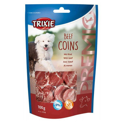 Trixie PREMIO Beef Coins, roți din carne de vită 100 g foto