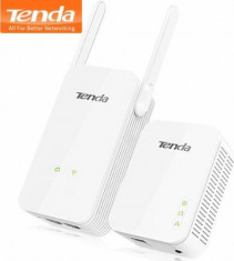 Range Extender Tenda TND0023 Wireless AV1000 Gigabit Alb foto