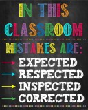 Stickere Decorative pentru Clasa - In this classroom - 60x90 cm