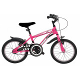 Bicicleta copii Tec Angel, culoare roz, roata 20&quot;, cadru din otel PB Cod:222030000801