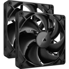 Kit 2 ventilatoare Corsair iCUE LINK RX140, 140mm, 1700 rpm, PWM (Negru) foto