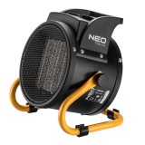 Incalzitor electric ceramic PTC 2kW cu termostat pentru garaj si atelier