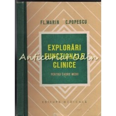Explorari Functionale - Fl. Marin, C. Popescu - Tiraj: 7240 Exemplare