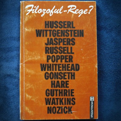 FILOZOFUL REGE ? HUSSERL WITTGENSTEIN JASPERS RUSSEL POPPER GONSETH foto