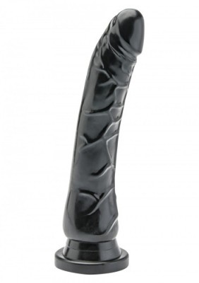 Realiste simple - Get Real Dildo 20 cm - Negru foto