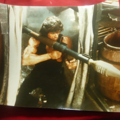 Fotografie Film -Rambo I -1982 cu Sylvester Stallone , dim.= 29x23cm