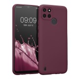 Husa Kwmobile pentru Realme C21Y / C25Y, Silicon, Violet, 57576.187, Carcasa