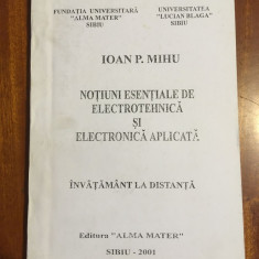 Mihu - Notiuni esentiale de ELECTROTEHNICA si ELECTRONICA APLICATA (Sibiu 2001)