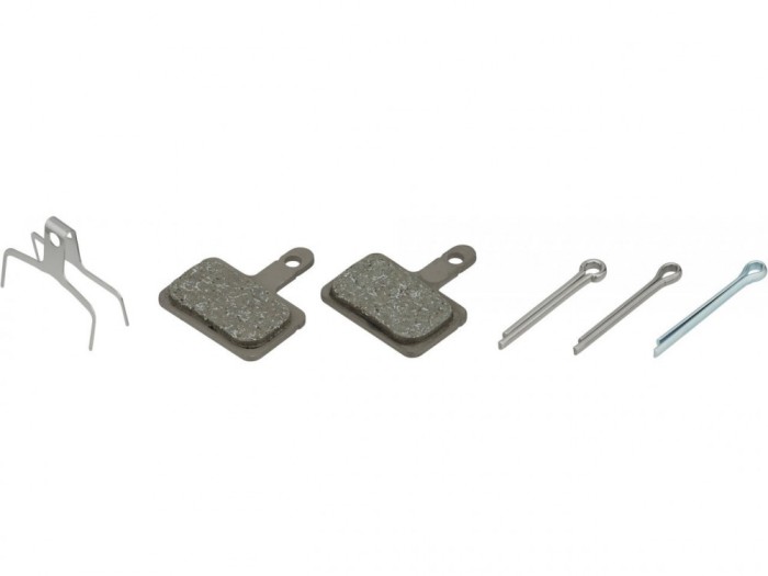 Placute de frana shimano b03s resin cu arc, 3 tipuri de split pin, 1 per. Ambala... Cod:EBPB03SRESINA