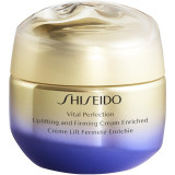 Shiseido Vital Perfection Uplifting &amp; Firming Cream Enriched Cremă lifting pentru fermitate pentru tenul uscat 50 ml