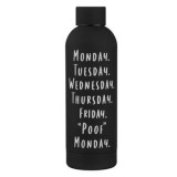 Sticla izoterma din otel inoxidabil, 520 ml, neagra mata, CMCLASS