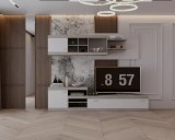 Living Domino Gri+Alb