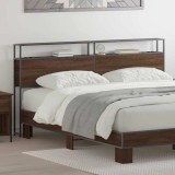 VidaXL Tăblie de depozitare Pe perete Stejar brun 180 cm Lemn compozit