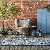 Cumpara ieftin Covor traversă Willow Outdoor Albastru 80X230 cm, Flair Rugs