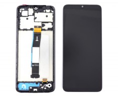 Display Xiaomi Redmi 12C cu Rama Black Negru