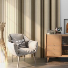 Set 12 panouri perete Vang culoare lemn stejar [NEU.HOLZ] HausGarden Leisure foto