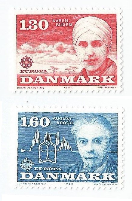 |Danemarca, Europa CEPT, 1980