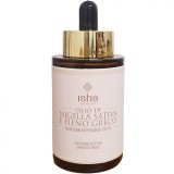 Ulei de Chimen Negru si Schinduf 50ml Isha - Presat la Rece, Piele &amp; Par, Testat Dermatologic, Hipolaergenic Nichel