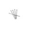 Cuie pentru constructii, 6mmx180mm, kilogram, DSH, 482342
