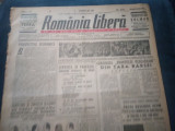 ZIARUL ROMANIA LIBERA 6 IUNIE 1945 SENTINTA IN PROCESUL ZIARISTILOR CRIMINALI