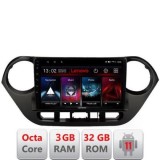 Navigatie HHyundai I10 2013-2019 D-HY38 Octa Core cu Android Radio Bluetooth Internet GPS WIFI DSP 3+32 GB 4G KI LENOVO LITE CarStore Technology