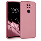 Husa pentru Xiaomi Redmi Note 9, Silicon, Rose Gold, 52438.31, Roz, Carcasa, Kwmobile