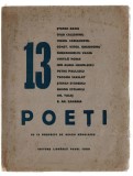 13 poeți cu 13 portrete de Neagu Rădulescu - O. Caledoniu/ C-tin. V. Gheorghiu/ Vintilă Horia... dedicație O. Caledoniu pentru George Calboreanu, 1937