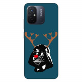 Husa compatibila cu Xiaomi Redmi 12C Silicon Gel Tpu Model Craciun Darth Vader Ren